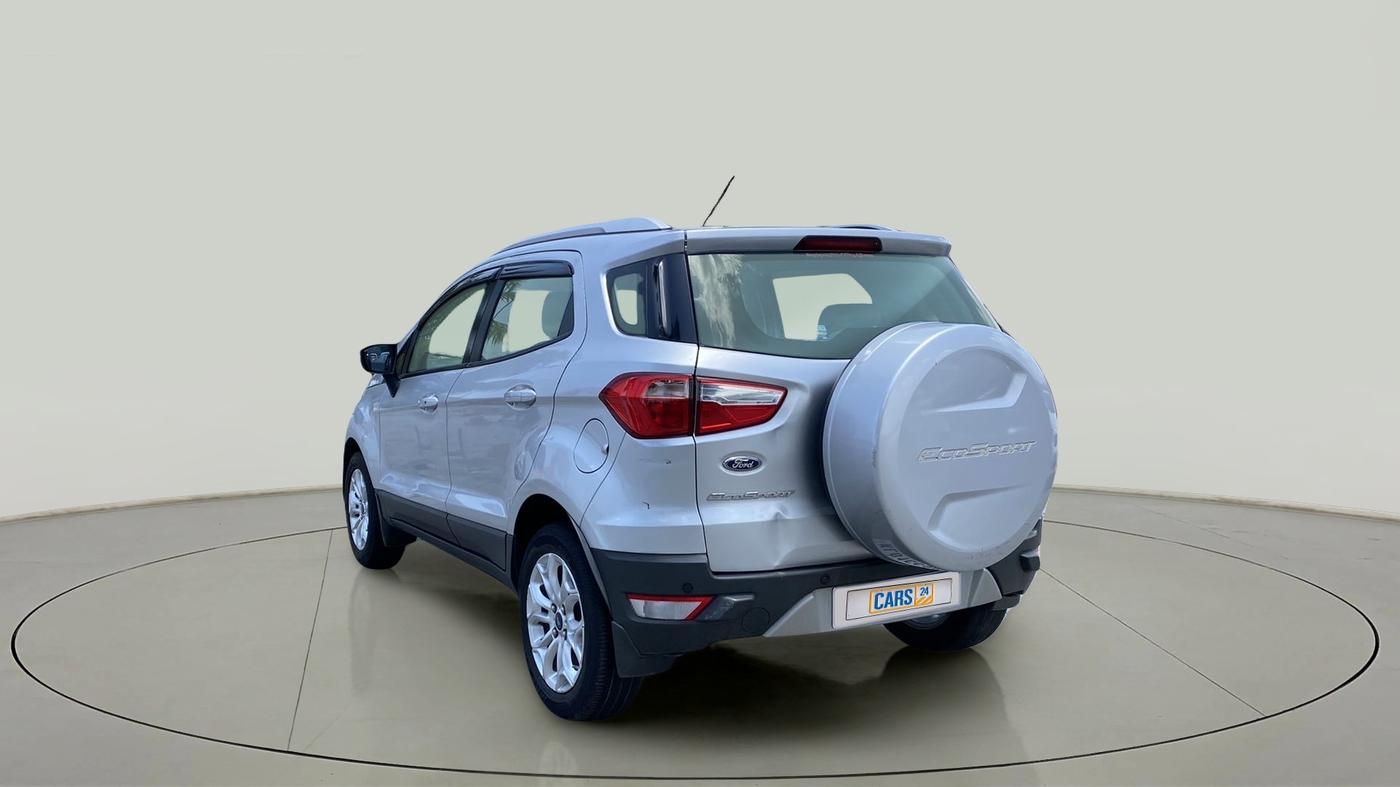 2017 Ford Ecosport TITANIUM 1.5L PETROL AT, Petrol, Automatic, 73,899 km, Left Back Diagonal