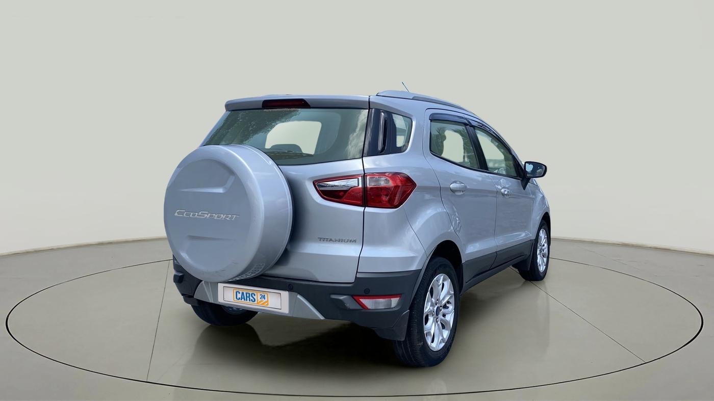 2017 Ford Ecosport TITANIUM 1.5L PETROL AT, Petrol, Automatic, 73,899 km, Right Back Diagonal