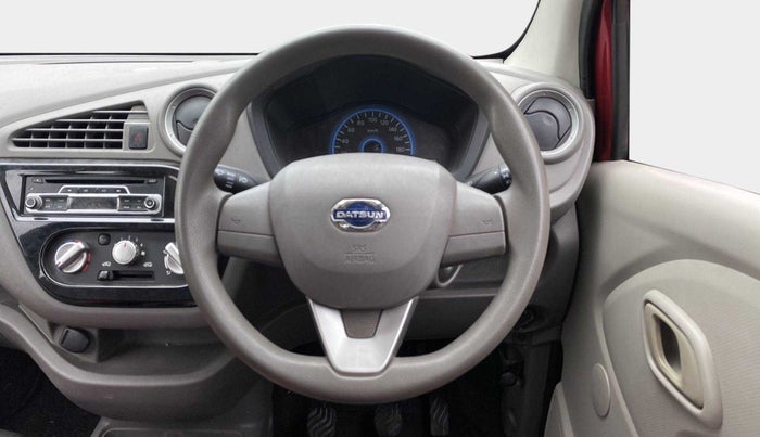 2016 Datsun Redi Go T, Petrol, Manual, 10,289 km, Steering Wheel Close Up