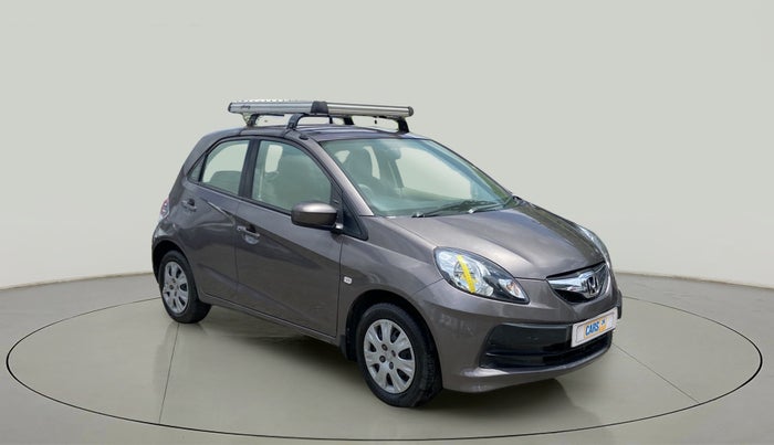 2014 Honda Brio S MT, Petrol, Manual, 48,580 km, Right Front Diagonal