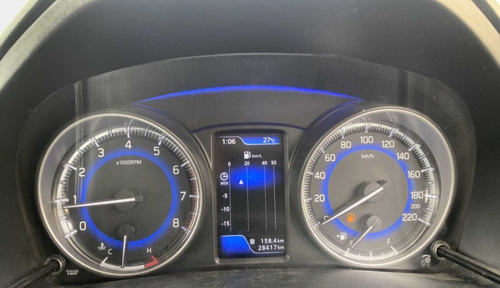 2019 Maruti Baleno ALPHA PETROL 1.2, Petrol, Manual, 28,406 km, Odometer Image
