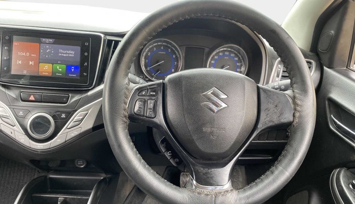 2019 Maruti Baleno ALPHA PETROL 1.2, Petrol, Manual, 28,406 km, Steering Wheel Close Up