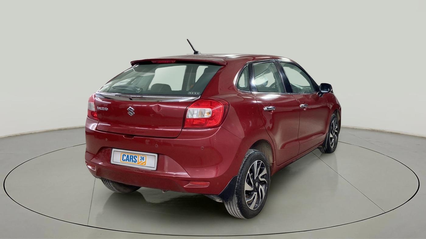 2021 Maruti Baleno ZETA CVT PETROL 1.2, Petrol, Automatic, 30,854 km, Right Back Diagonal