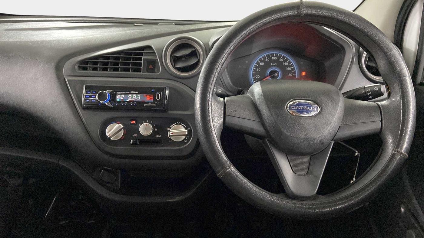 2019 Datsun Redi Go A, Petrol, Manual, 51,271 km, Steering Wheel Close Up