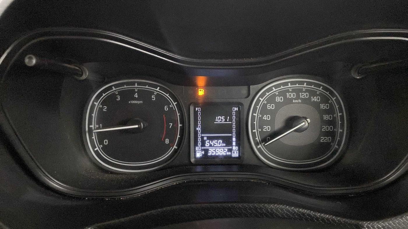 2020 Maruti Vitara Brezza VXI, Petrol, Manual, 35,982 km, Odometer Image