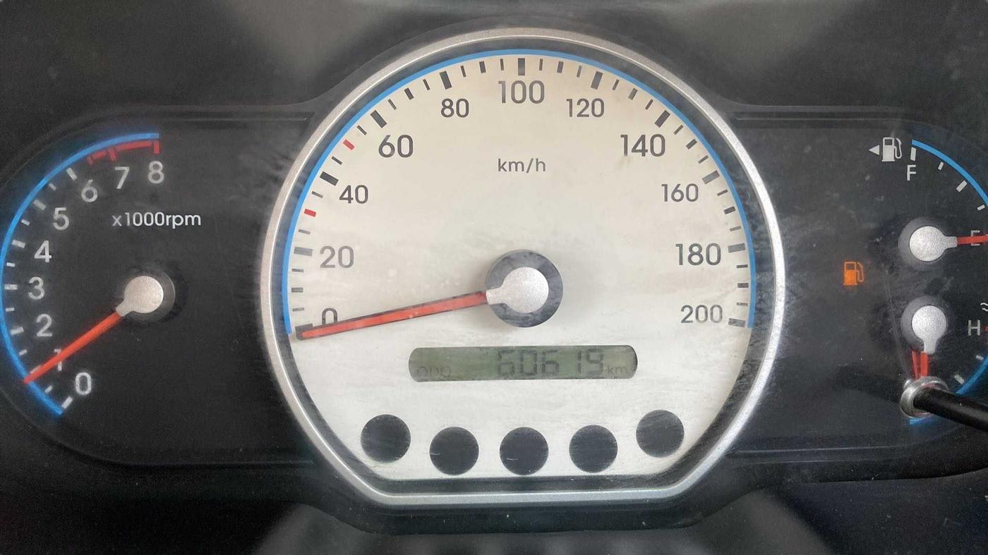 2010 Hyundai i10 SPORTZ 1.2, Petrol, Manual, 60,846 km, Odometer Image