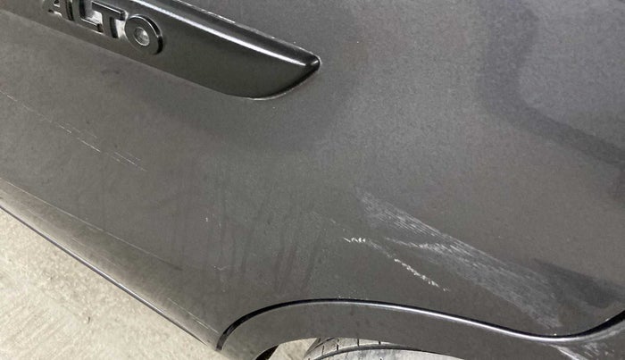 2021 Maruti Alto VXI, Petrol, Manual, 22,928 km, Rear left door - Minor scratches