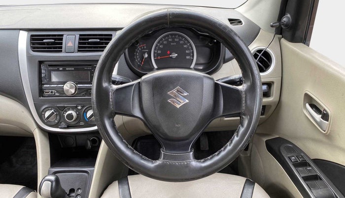 2014 Maruti Celerio VXI AMT, Petrol, Automatic, 66,397 km, Steering Wheel Close Up