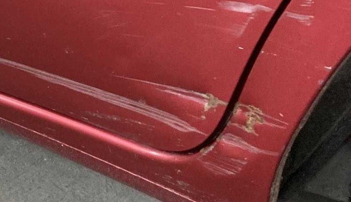 2018 Datsun Go T, Petrol, Manual, 21,637 km, Left running board - Slightly dented