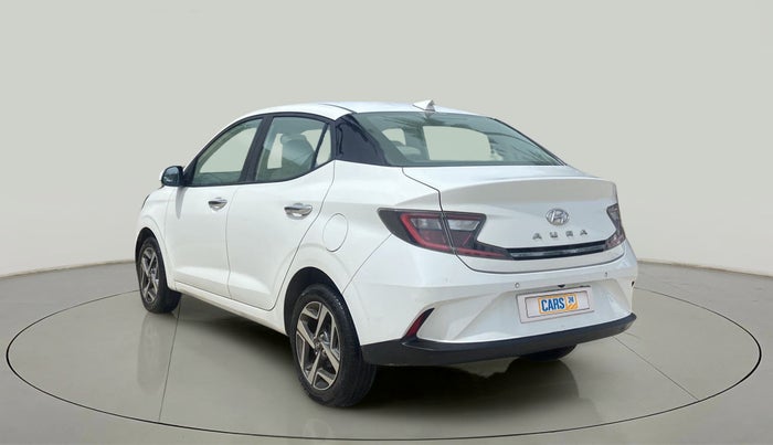 2020 Hyundai AURA SX PLUS 1.2 AMT, Petrol, Automatic, 23,583 km, Left Back Diagonal