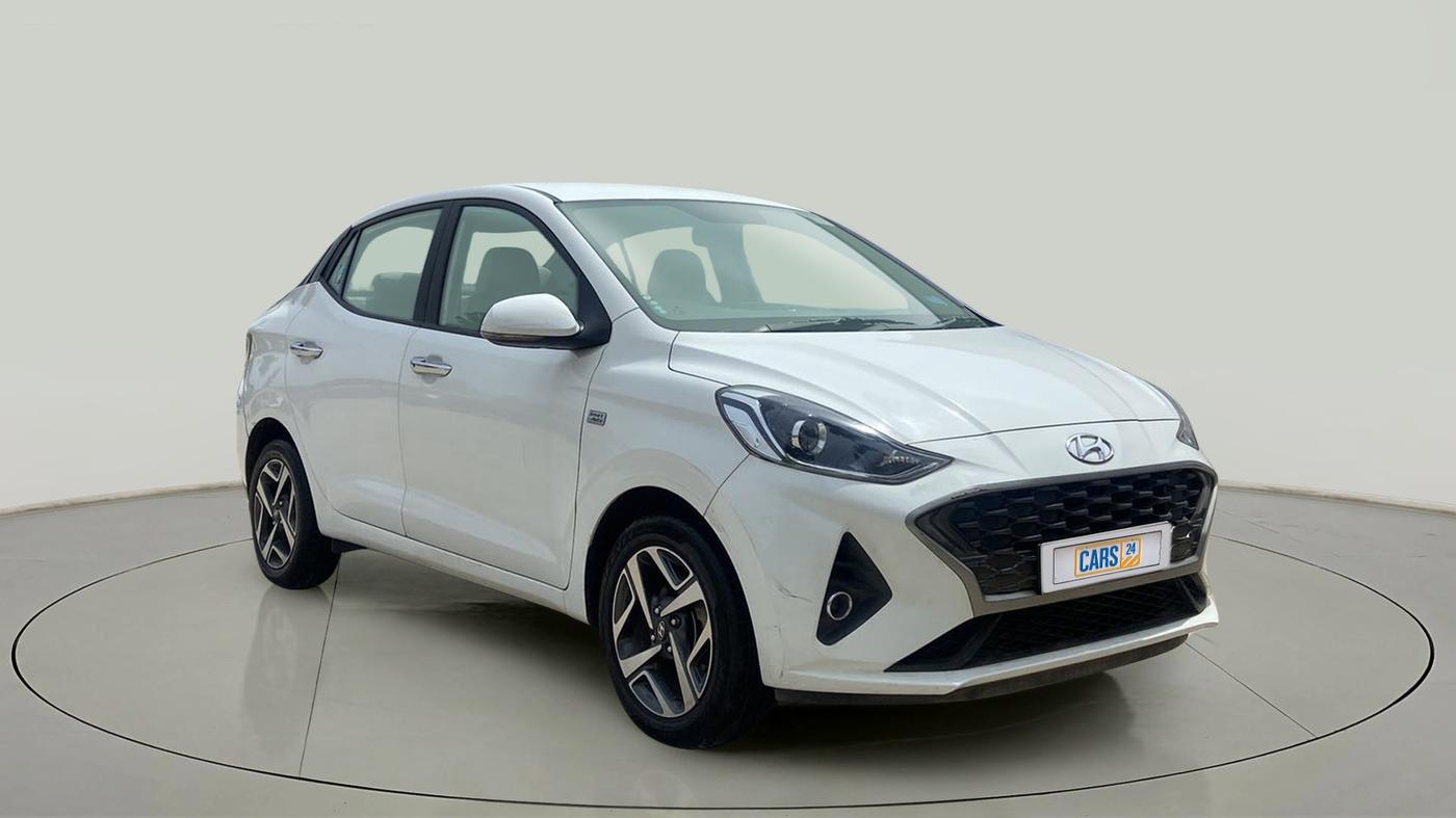 2020 Hyundai AURA SX PLUS 1.2 AMT, Petrol, Automatic, 23,583 km, SRP