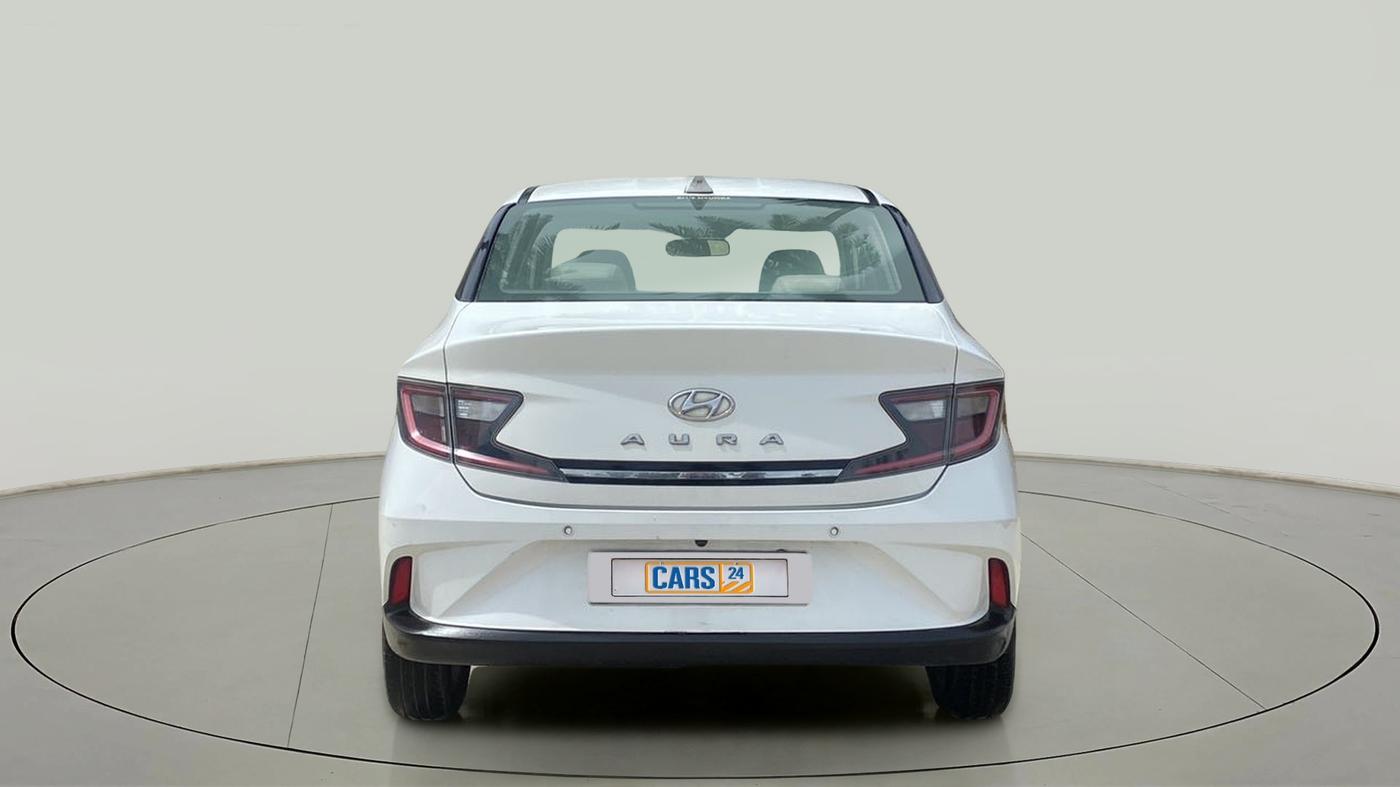 2020 Hyundai AURA SX PLUS 1.2 AMT, Petrol, Automatic, 23,583 km, Back/Rear