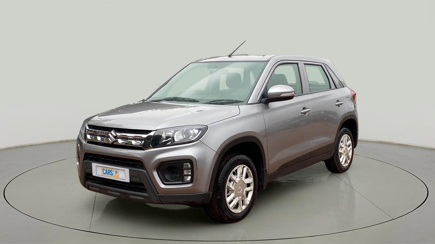 2021 Maruti Vitara Brezza LXI, Petrol, Manual, 29,882 km, Left Front Diagonal