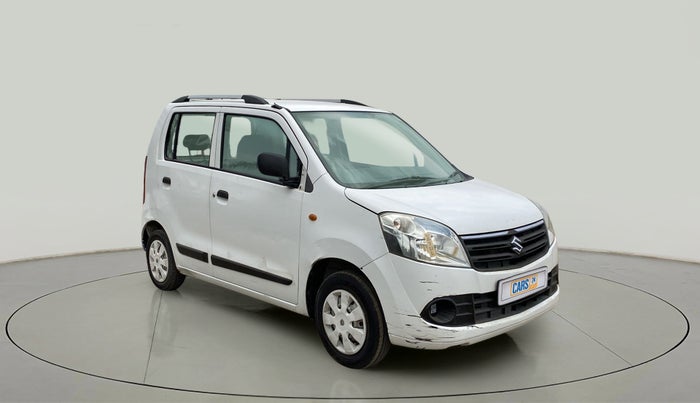 2012 Maruti Wagon R 1.0 LXI, CNG, Manual, 56,336 km, Right Front Diagonal