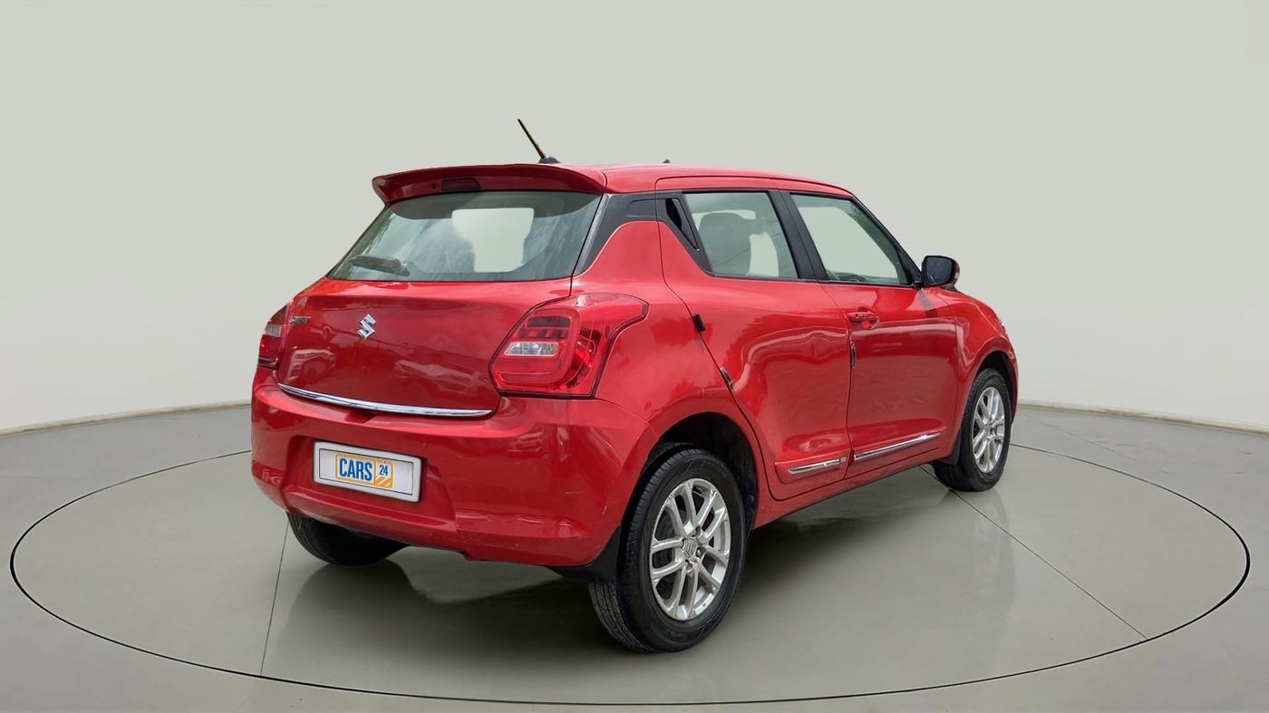 2018 Maruti Swift ZXI AMT, Petrol, Automatic, 72,600 km, Right Back Diagonal
