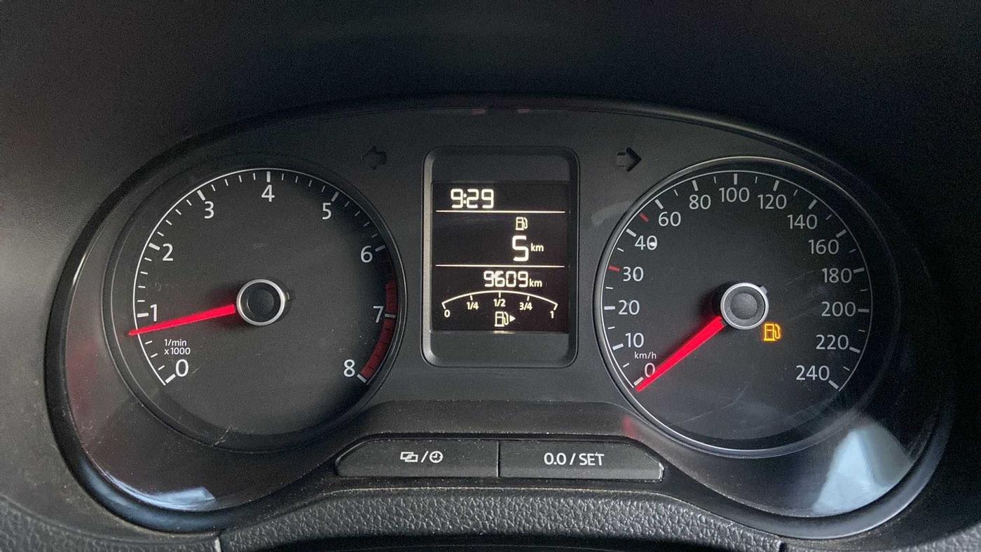 2019 Volkswagen Polo COMFORTLINE 1.0L MPI, Petrol, Manual, 9,593 km, Odometer Image