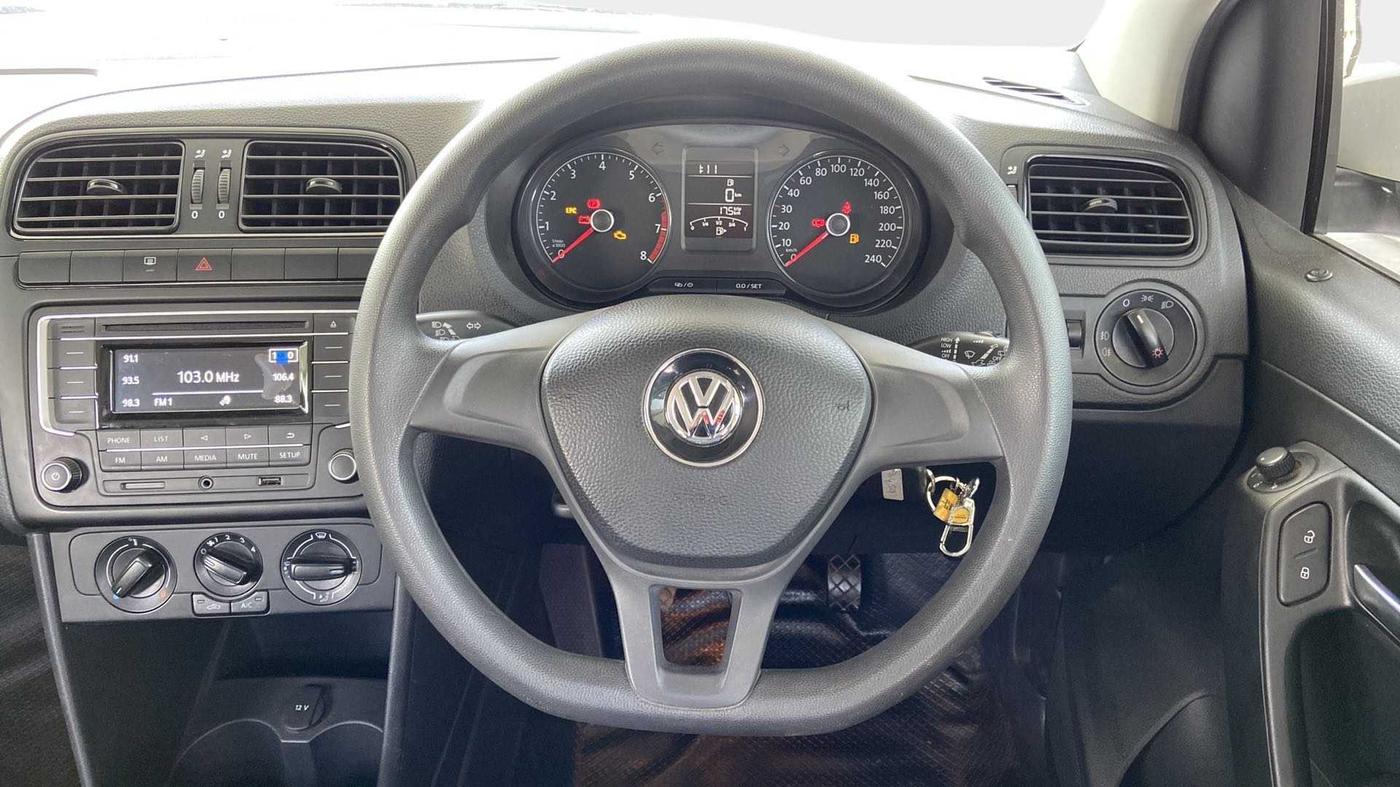 2019 Volkswagen Polo COMFORTLINE 1.0L MPI, Petrol, Manual, 9,593 km, Steering Wheel Close Up