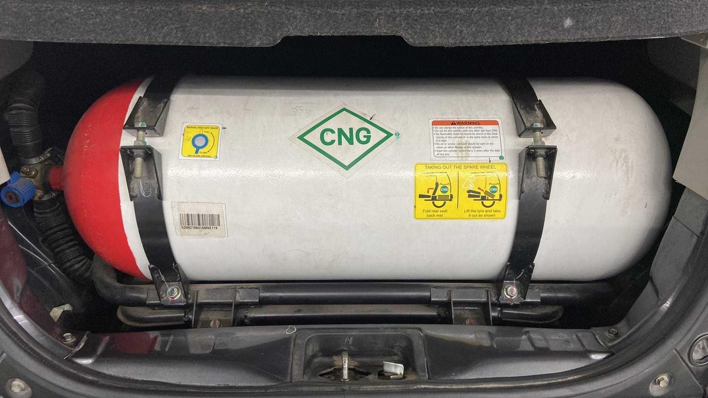 2021 Maruti S PRESSO VXI CNG, CNG, Manual, 58,737 km, Boot Inside