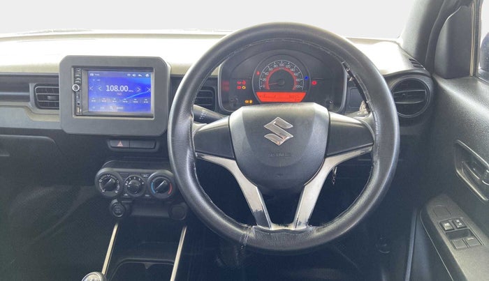 2017 Maruti IGNIS SIGMA 1.2, Petrol, Manual, 62,199 km, Steering Wheel Close Up