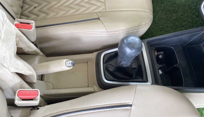 2018 Maruti Dzire ZXI, Petrol, Manual, 97,254 km, Gear Lever