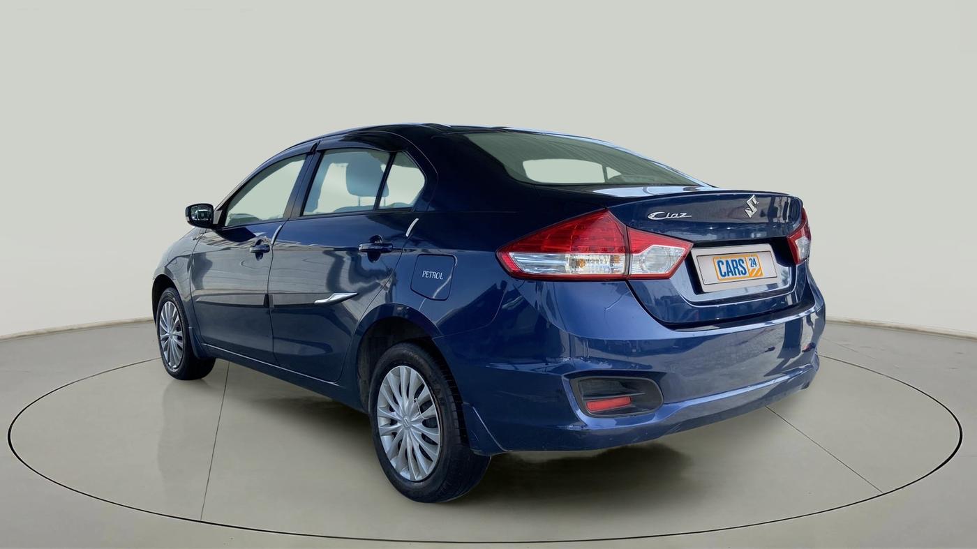 2018 Maruti Ciaz SIGMA 1.4 MT PETROL, Petrol, Manual, 40,635 km, Left Back Diagonal