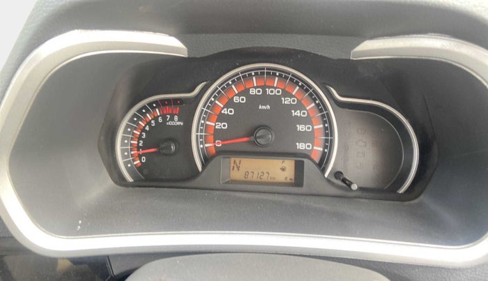 2015 Maruti Alto K10 VXI AMT, Petrol, Automatic, 87,104 km, Odometer Image