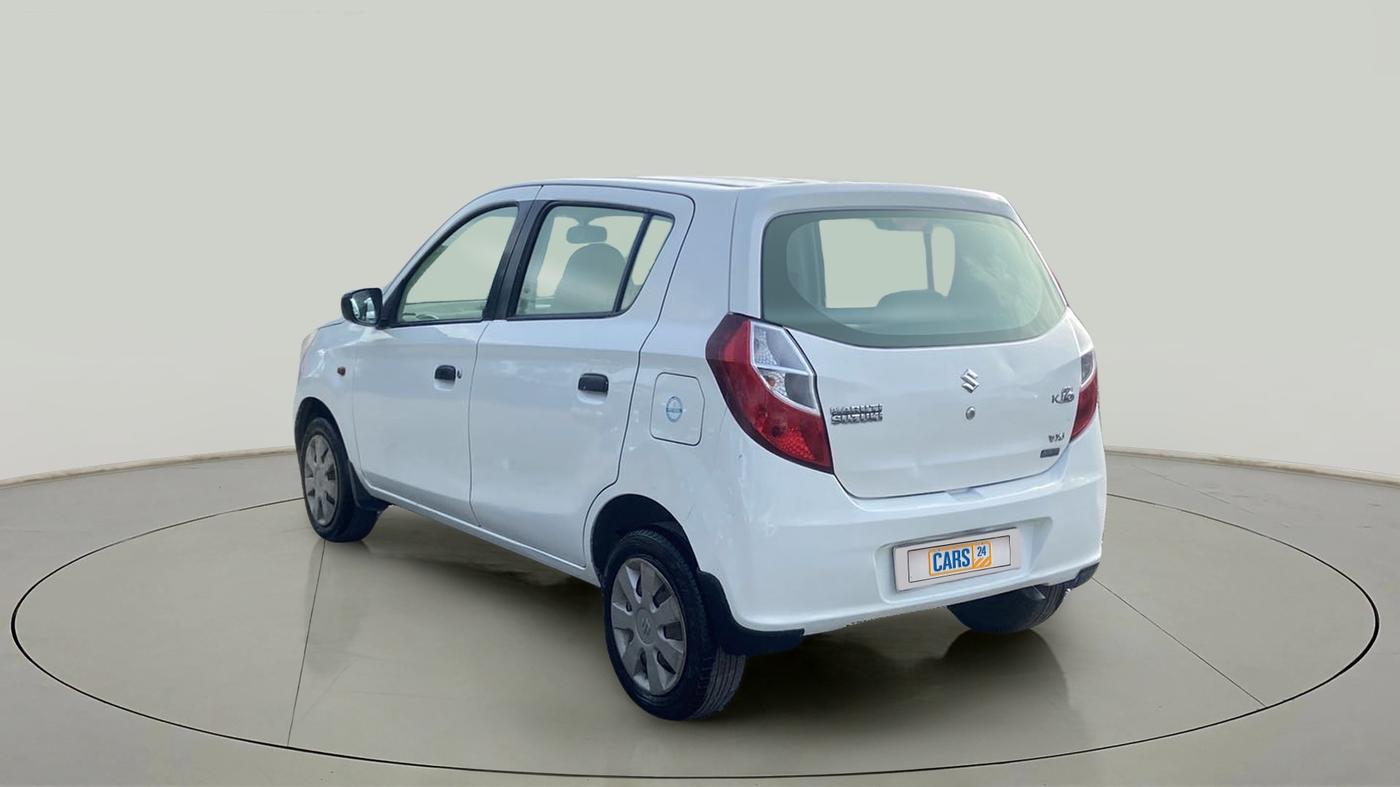 2015 Maruti Alto K10 VXI AMT, Petrol, Automatic, 87,104 km, Left Back Diagonal