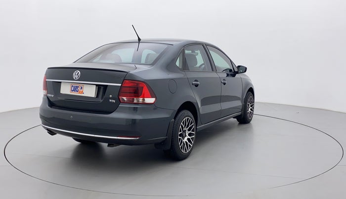 2017 Volkswagen Vento HIGHLINE 1.5 AT, Diesel, Automatic, 86,403 km, Right Back Diagonal