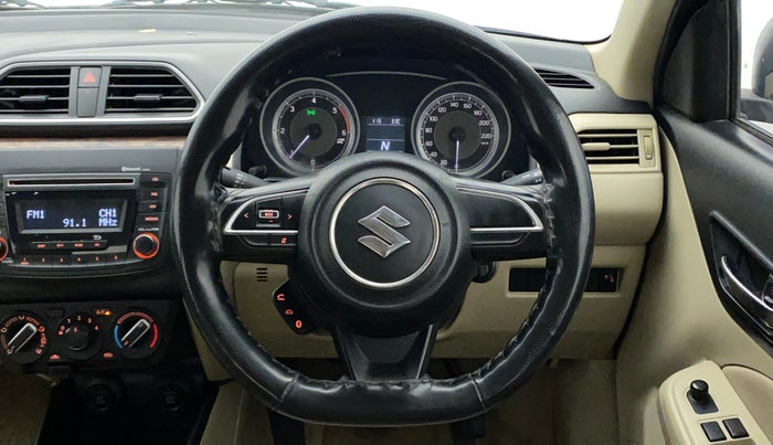 2018 Maruti Dzire VDI AMT, Diesel, Automatic, 93,856 km, Steering Wheel Close Up