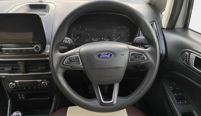 2018 Ford Ecosport TREND+ 1.5L DIESEL, Diesel, Manual, 60,200 km, Steering Wheel Close Up