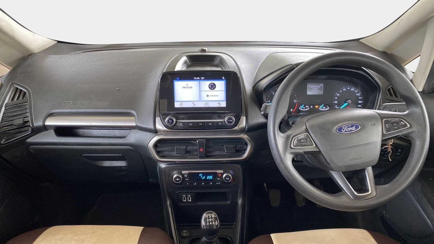 2018 Ford Ecosport TREND+ 1.5L DIESEL, Diesel, Manual, 60,200 km, Dashboard