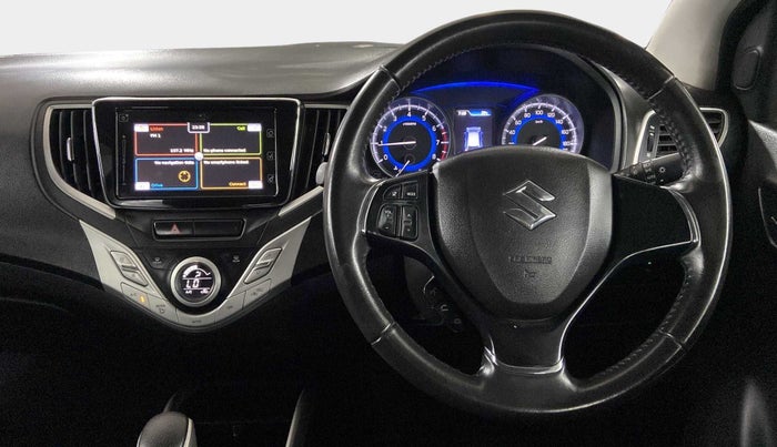 2018 Maruti Baleno ALPHA CVT PETROL 1.2, Petrol, Automatic, 60,443 km, Steering Wheel Close Up