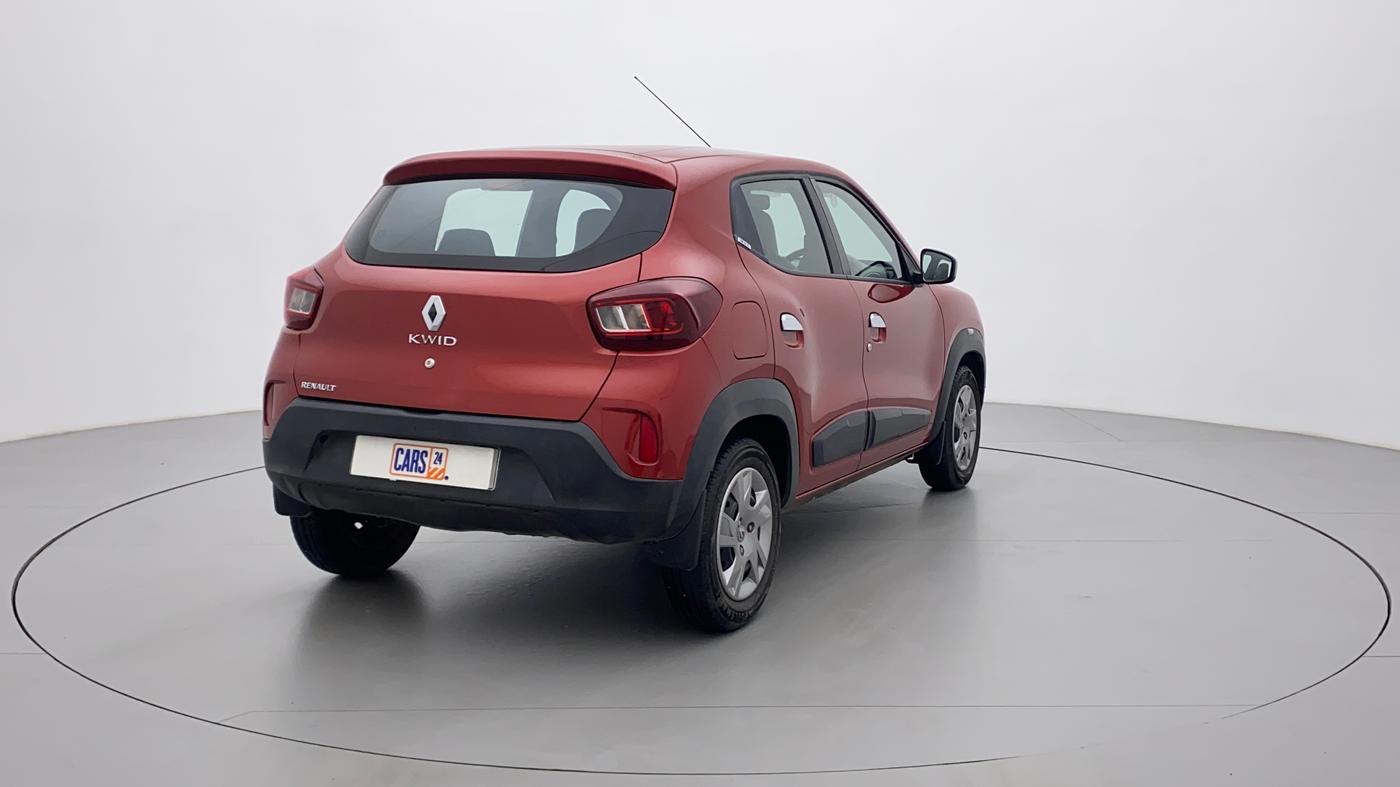 2021 Renault Kwid RXT 1.0 (O), Petrol, Manual, 37,048 km, Right Back Diagonal