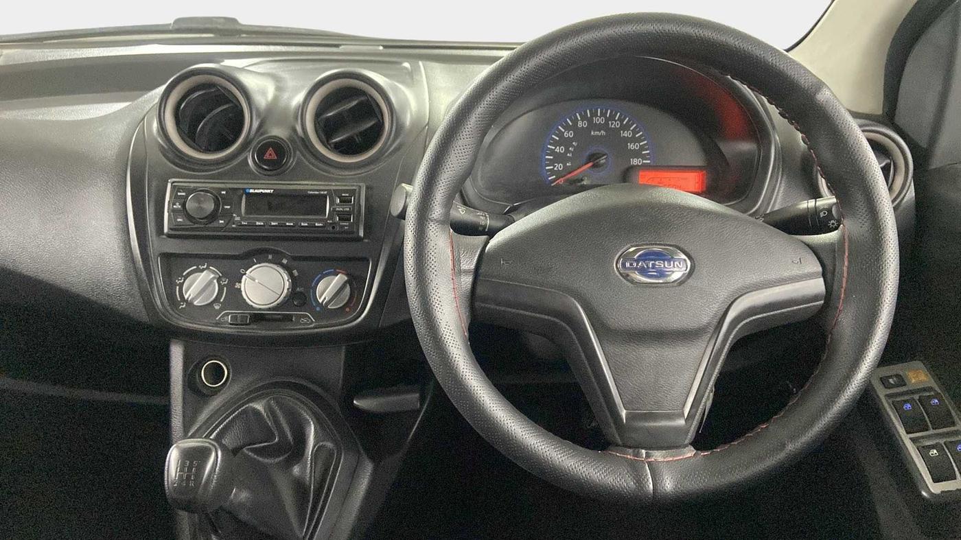 2018 Datsun Go A, Petrol, Manual, 16,664 km, Steering Wheel Close Up