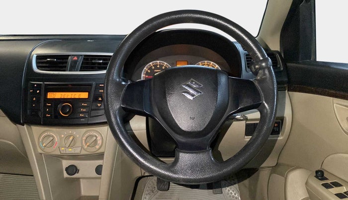 2012 Maruti Swift Dzire VXI, Petrol, Manual, 1,11,531 km, Steering Wheel Close Up