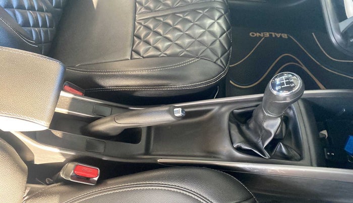 2019 Maruti Baleno ALPHA PETROL 1.2, Petrol, Manual, 91,730 km, Gear Lever