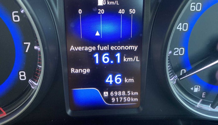 2019 Maruti Baleno ALPHA PETROL 1.2, Petrol, Manual, 91,730 km, Odometer Image