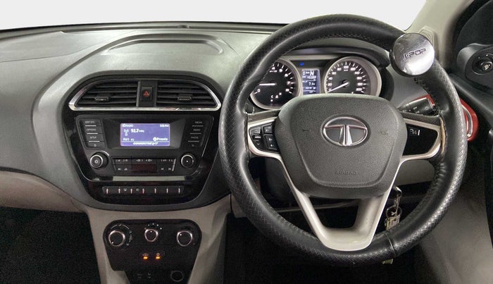 2017 Tata Tiago XZA PETROL, Petrol, Automatic, 45,388 km, Steering Wheel Close Up