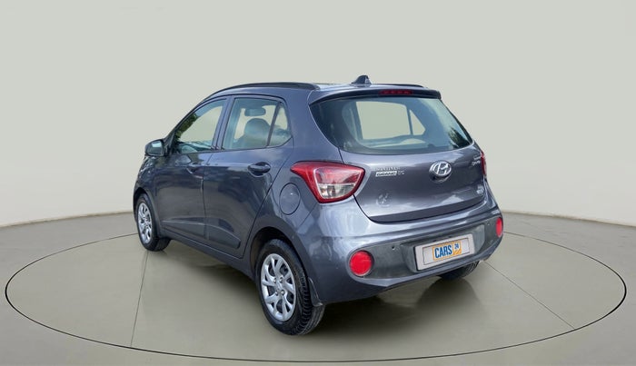 2017 Hyundai Grand i10 SPORTZ (O) 1.2 KAPPA VTVT, Petrol, Manual, 59,095 km, Left Back Diagonal