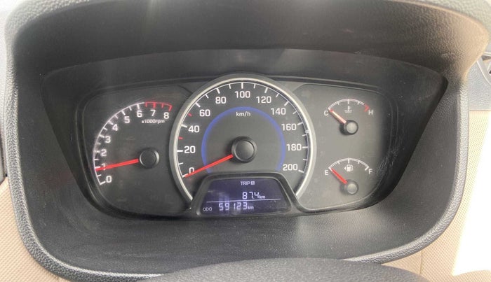 2017 Hyundai Grand i10 SPORTZ (O) 1.2 KAPPA VTVT, Petrol, Manual, 59,095 km, Odometer Image