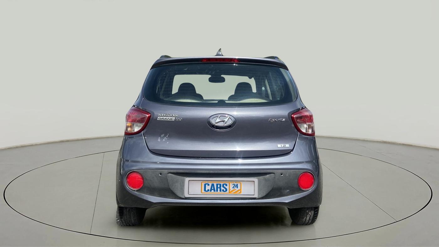2017 Hyundai Grand i10 SPORTZ (O) 1.2 KAPPA VTVT, Petrol, Manual, 59,095 km, Back/Rear