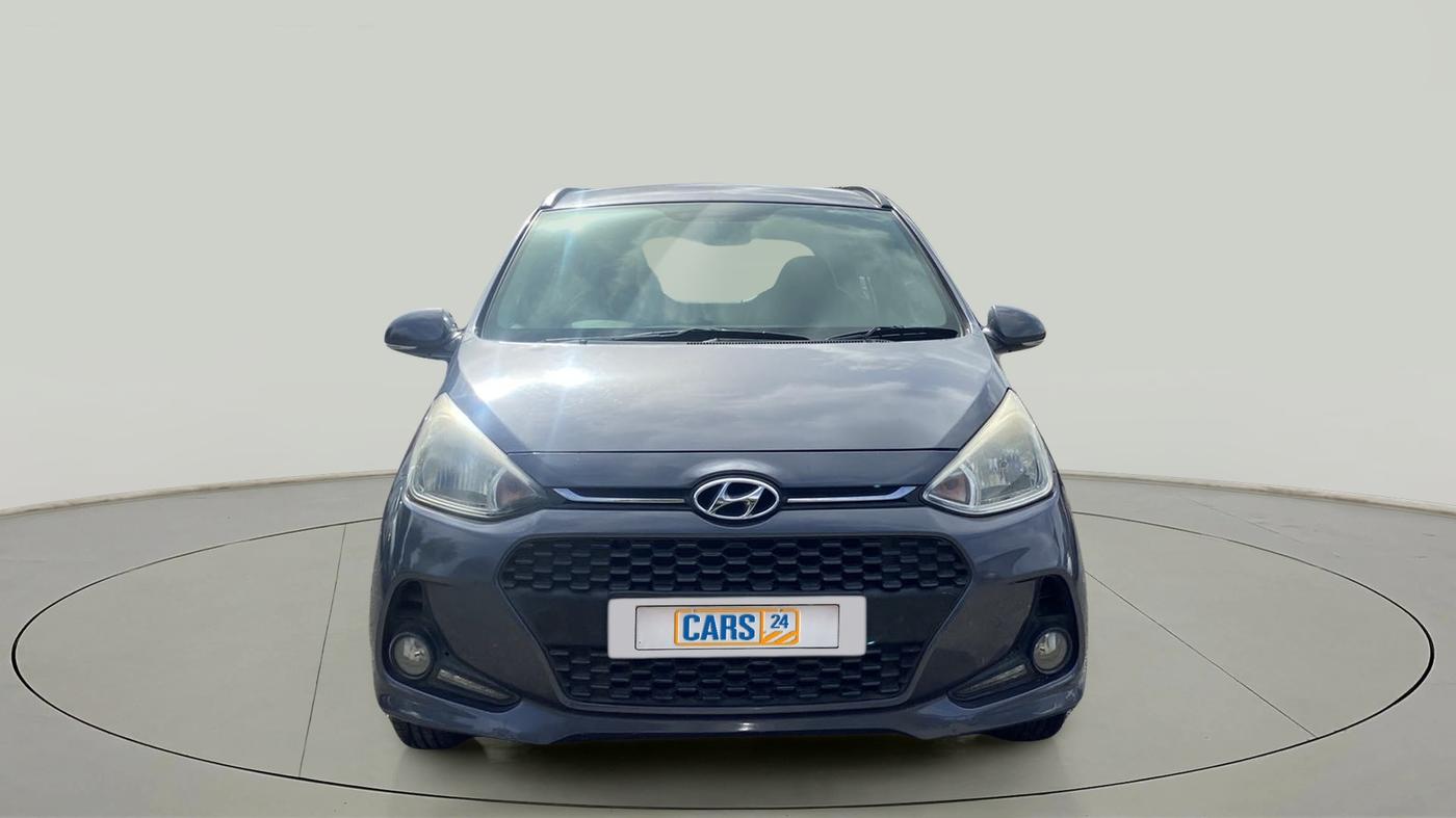 2017 Hyundai Grand i10 SPORTZ (O) 1.2 KAPPA VTVT, Petrol, Manual, 59,095 km, Front
