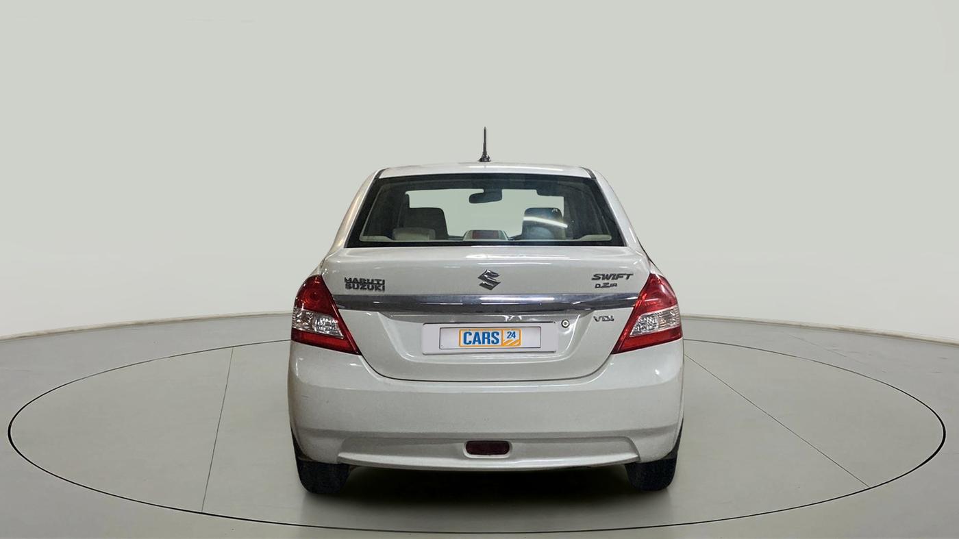 2014 Maruti Swift Dzire VDI, Diesel, Manual, 62,696 km, Back/Rear