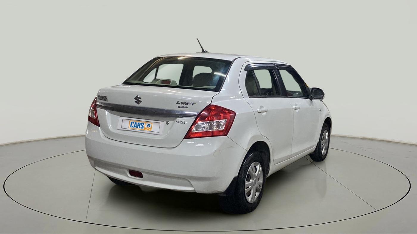 2014 Maruti Swift Dzire VDI, Diesel, Manual, 62,696 km, Right Back Diagonal