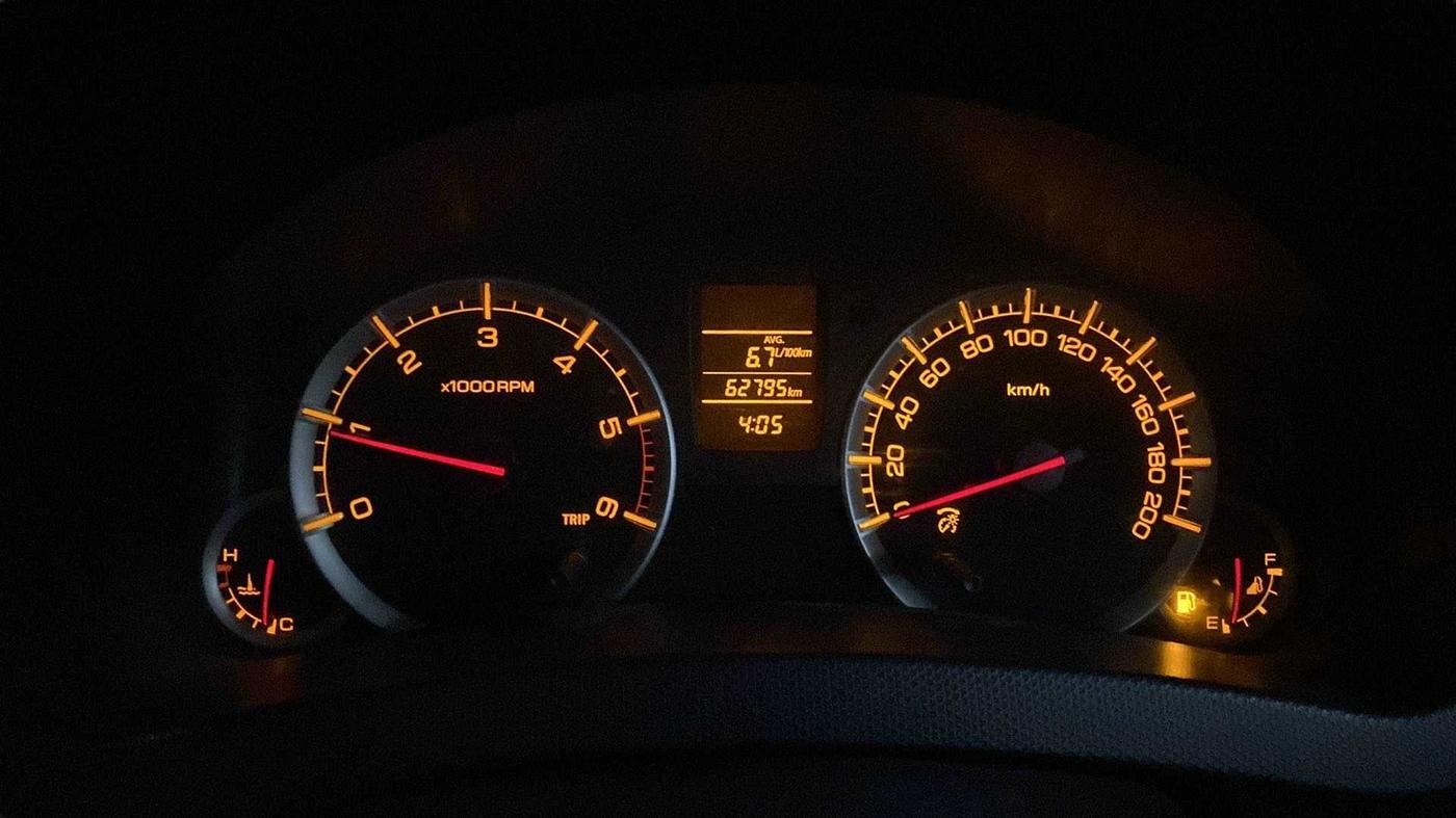 2014 Maruti Swift Dzire VDI, Diesel, Manual, 62,696 km, Odometer Image