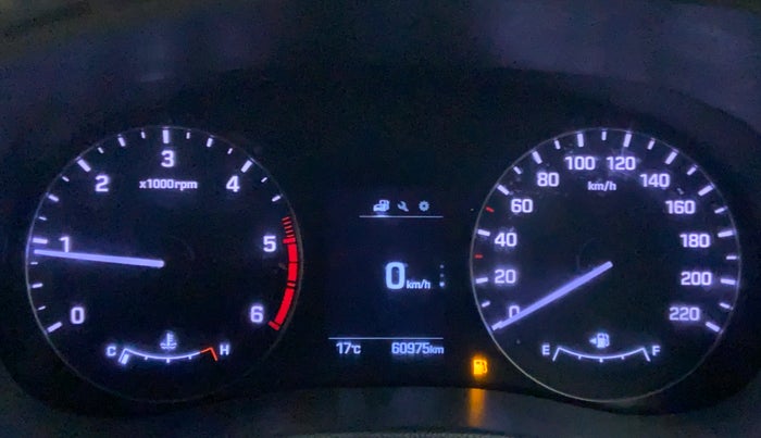 2015 Hyundai Creta 1.6 SX (O) CRDI, Diesel, Manual, 60,920 km, Odometer Image