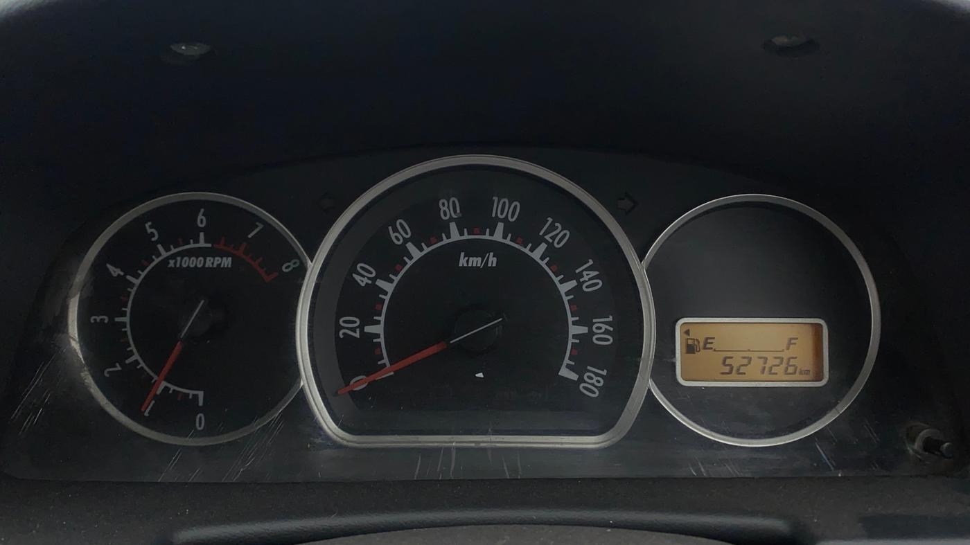 2014 Maruti Alto K10 VXI, Petrol, Manual, 52,728 km, Odometer Image
