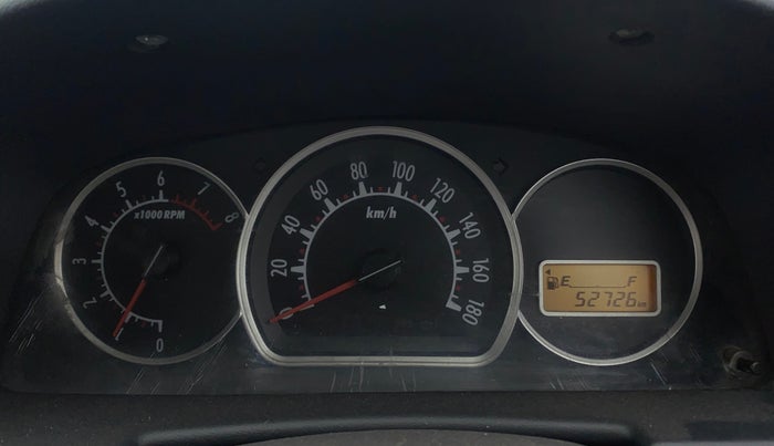 2014 Maruti Alto K10 VXI, Petrol, Manual, 52,722 km, Odometer Image