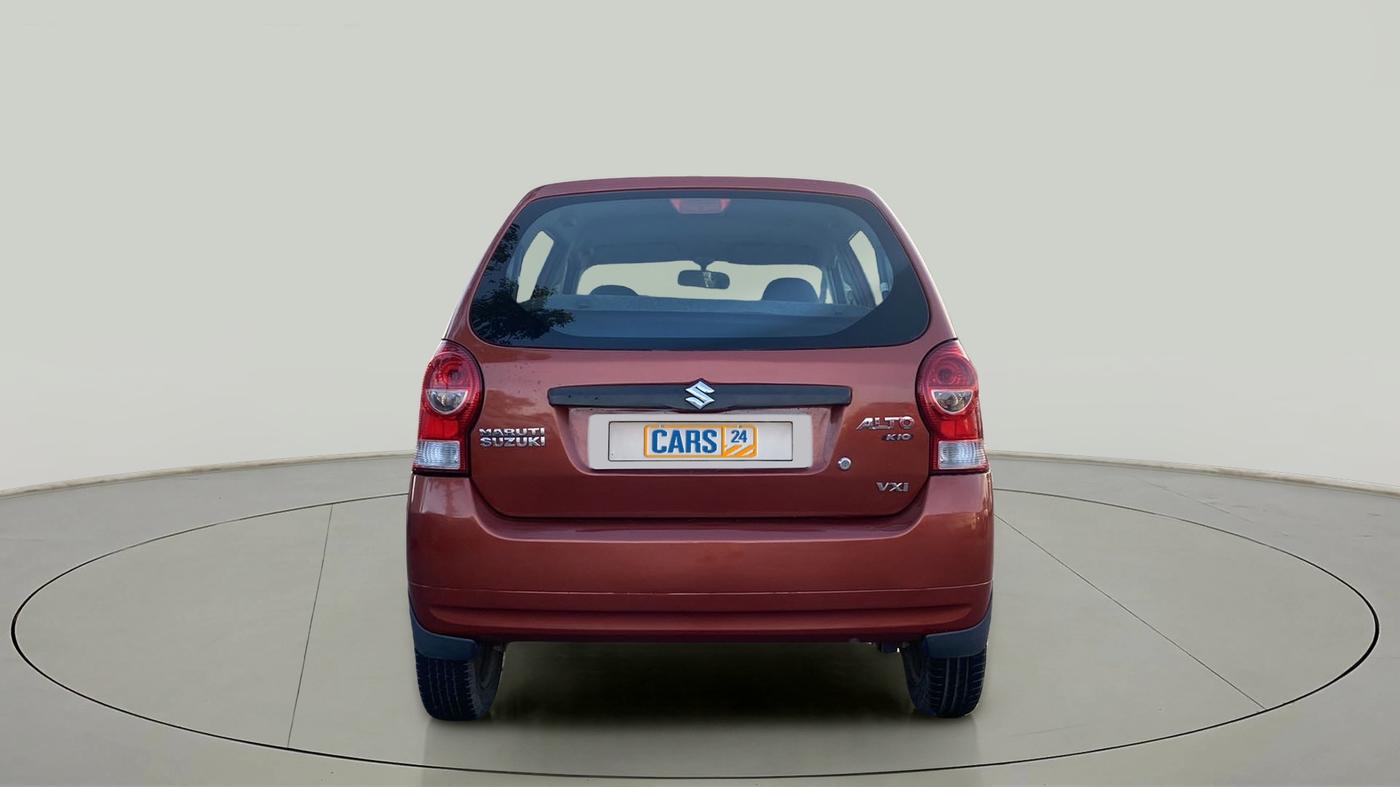 2013 Maruti Alto K10 VXI, Petrol, Manual, 42,859 km, Back/Rear