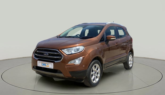 2018 Ford Ecosport TITANIUM + 1.5L PETROL AT, Petrol, Automatic, 65,828 km, Left Front Diagonal